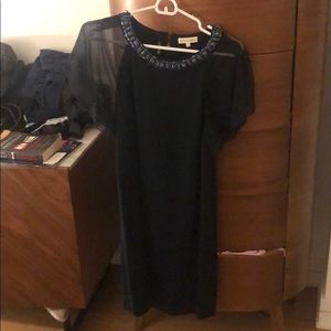 Rebecca Taylor dress embellished collar